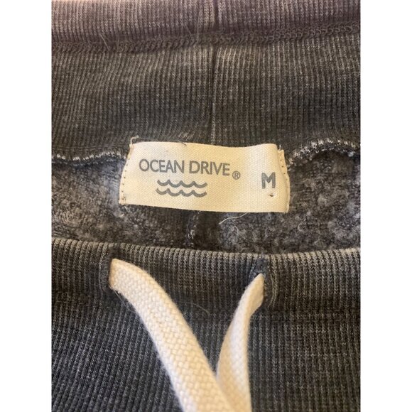 NWT Ocean Drive Women’s Jogger Drawstring Lounge Pants With Ribbed Cuffs Size M - Picture 5 of 6